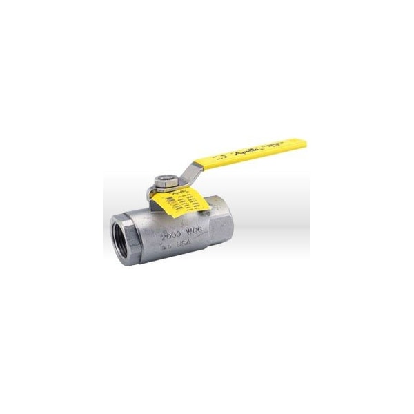 Apollo Valves Valve Stainless Steel Ball Valve, 2in. , Lock Plate, Stainless Steel , NPT, Threaded two-piece 76-108-19 - main